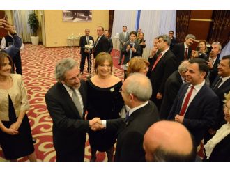 Kılıçdaroğlu ve Yüksekdağ Cumhuriyet Gazetesi’nin resepsiyonuna katıldı