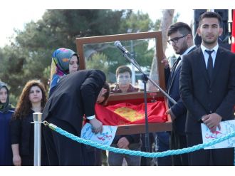 57. Alay’ın sancağı törenle teslim edildi