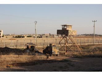 Suriye sınırında patlayıcı ele geçirildi