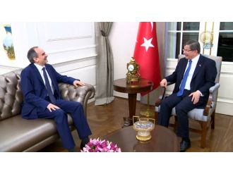 Davutoğlu,  Başçı’yı kabul etti