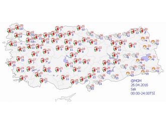 Meteoroloji’den sağanak yağış uyarısı