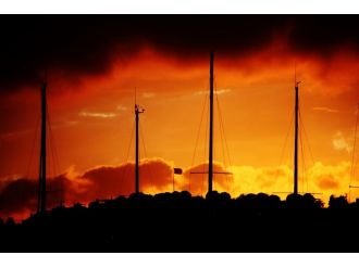 Bodrum’da gün batımı büyüledi