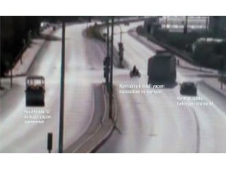 Mersin’de trafik kazaları kamerada