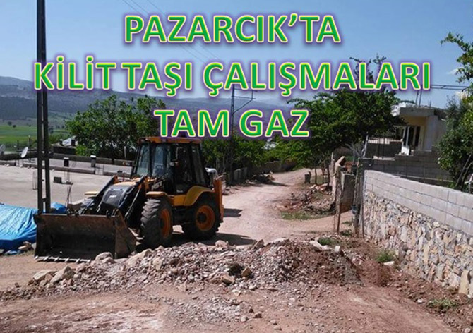 Pazarcık Belediyesi İş Başında