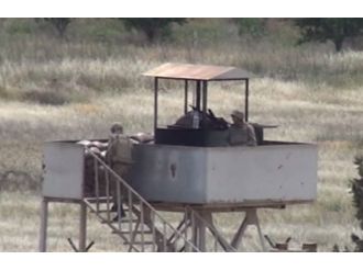 Suriye tarafından atılan havan topu tanka isabet etti