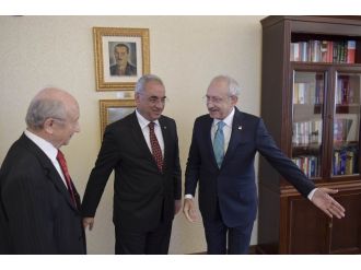 CHP lideri DSP lideriyle görüştü