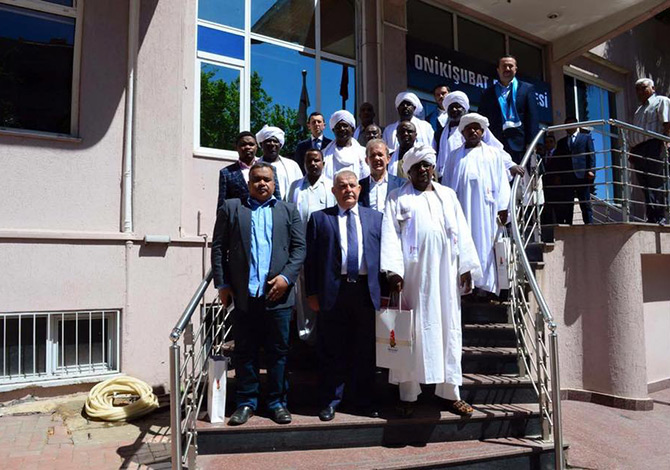 Başkan Mahçiçek Sudan Heyetini Konuk Etti