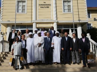 Sudanlı Heyetten Kahramanmaraş Valisine Ziyaret