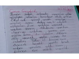 Bu mektup teröristlerin kirli yüzünü bir kez daha ortaya çıkardı