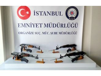 İstanbul’da silah kaçakçılığı operasyonu
