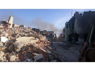 Teröristler Nusaybin’i harabeye çevirdi