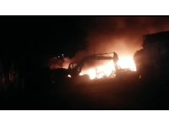 Alevler metreleri buldu