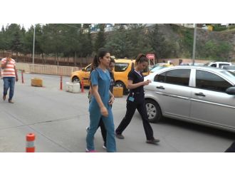 Hastanede hemşireye darp