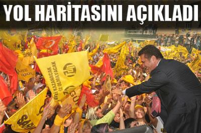 Sarıgül, yol haritasını açıkladı