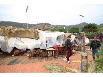 Hortum bu hale getirdi