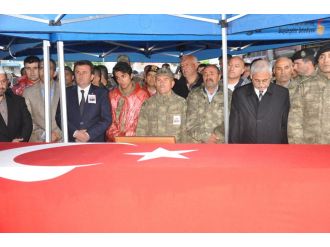 Kahramanmaraşlı şehide son görev