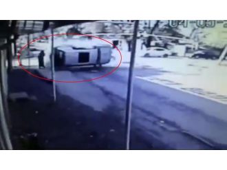 Şanslı yaya ölümden kıl payı kurtuldu