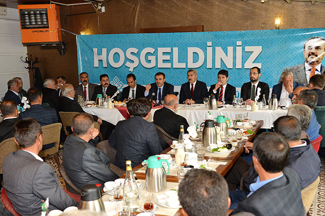 Elbistanlı Muhtarlarla Biraraya Geldi