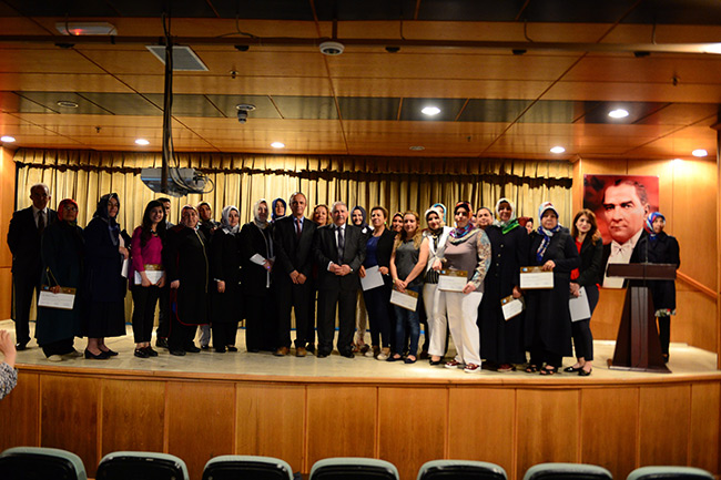 Kadın Girişimciler Sertifikalarını Aldı