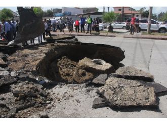 Bunun nedeni deprem değil yağmur