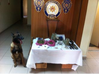 Uyuşturucu satıcılarının planını dedektör köpek bozdu