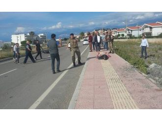 Jandarmadan kaçmak isterken Tim Komutanına çarptı