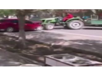 Hatalı parklara kızdı, araçları hurdaya çevirdi