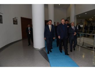 Erdoğan’dan Büyükşehir Belediyesi’ne ziyaret