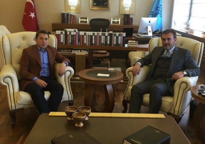 BAKAN ÜNAL'I ZİYARET ETTİ