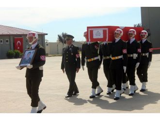 Nusaybin şehidi törenle uğurlandı