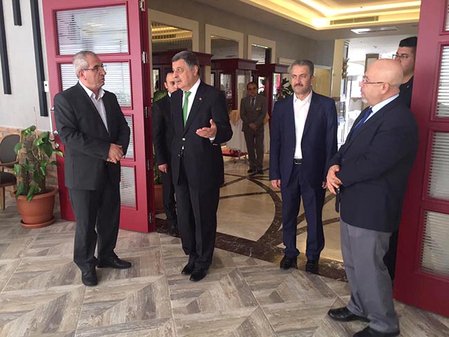 Clarion Hotel’e Hayırlı Olsun Ziyaretinde Bulundu