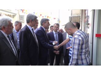 CHP heyeti Kilis’te esnaf ziyareti yaptı