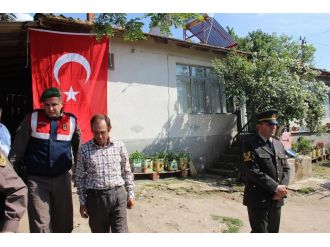 Şehidin 3 çocuğu yetim kaldı