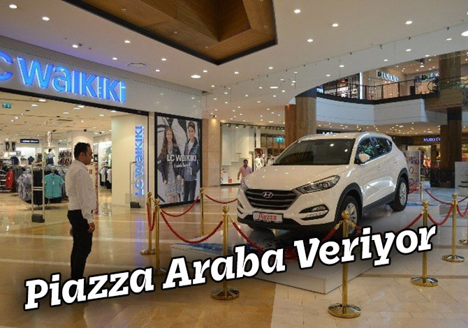 Piazza’dan Alışveriş Yap 4x4 Şansı Yakala