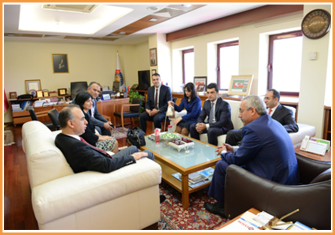 MALİYE BAKANLIĞI MÜSTEŞAR YARDIMCISI HATİPOĞLU ZİYARET ETTİ