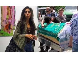 Duvağıyla son yolculuğuna uğurlandı