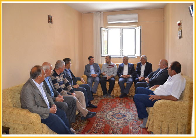 BAŞKAN 'OKUMUŞ'DAN' GAZİMİZE ZİYARET