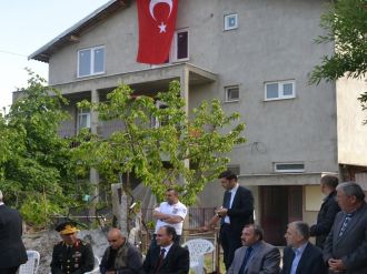 Şehit haberi baba evine ulaştı