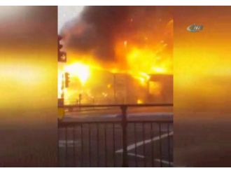 Havai fişek fabrikasında yangın