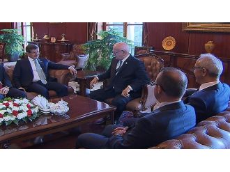 Davutoğlu veda ziyaretlerine devam ediyor