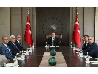 Cumhurbaşkanı Erdoğan Kilis Valisi’ni kabul etti