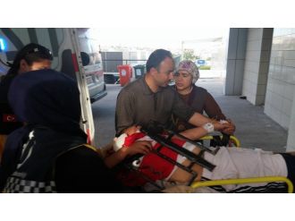 Kaçan topunu almak isterken...