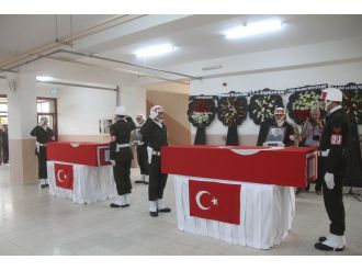 Nusaybin şehitleri memleketlerine uğurlandı