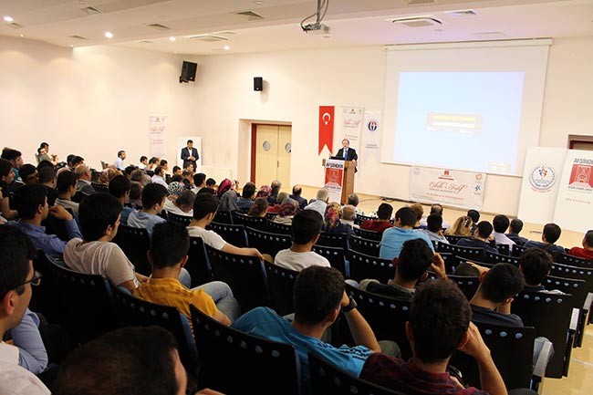 Eshab-ı Kehf  Gaziantep Üniversitesinde Anlatıldı