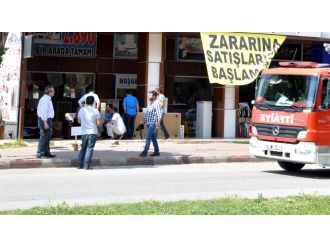 Kirasını alamadı, kendini yakmak istedi