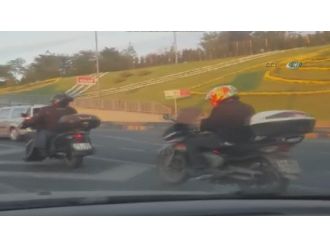 İstanbul trafiğinde akıllara durgunluk veren olay !