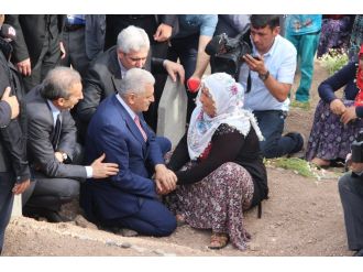 Binali Yıldırım onların acısını paylaştı