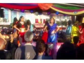 Taksim’de ilgi gören gösteri