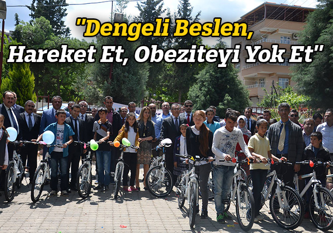''Dengeli Beslen, Hareket Et, Obeziteyi Yok Et''