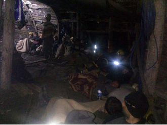 İşçilerin ’ocaktan çıkmama’ eylemi sürüyor